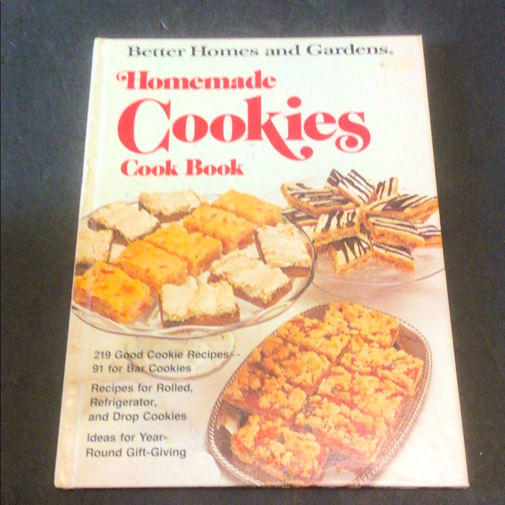 1975 Better Homes & Garden Cookie cook book